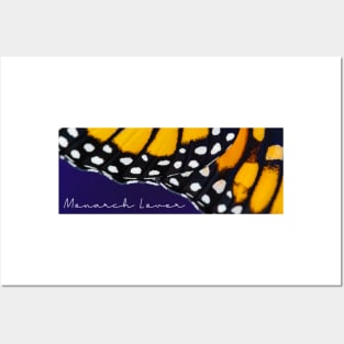 Monarch Lover Wing Detail Photograph Posters and Art